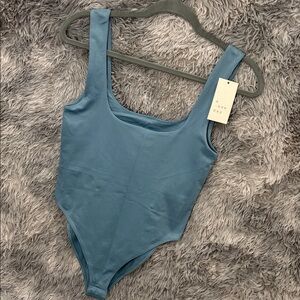 ✨🛍️A. New Day: Teal Bodysuit | Size S (Small)💙✨